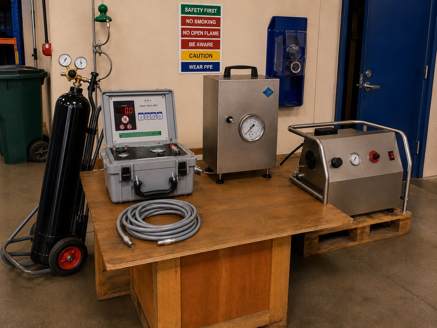 Pressure testing